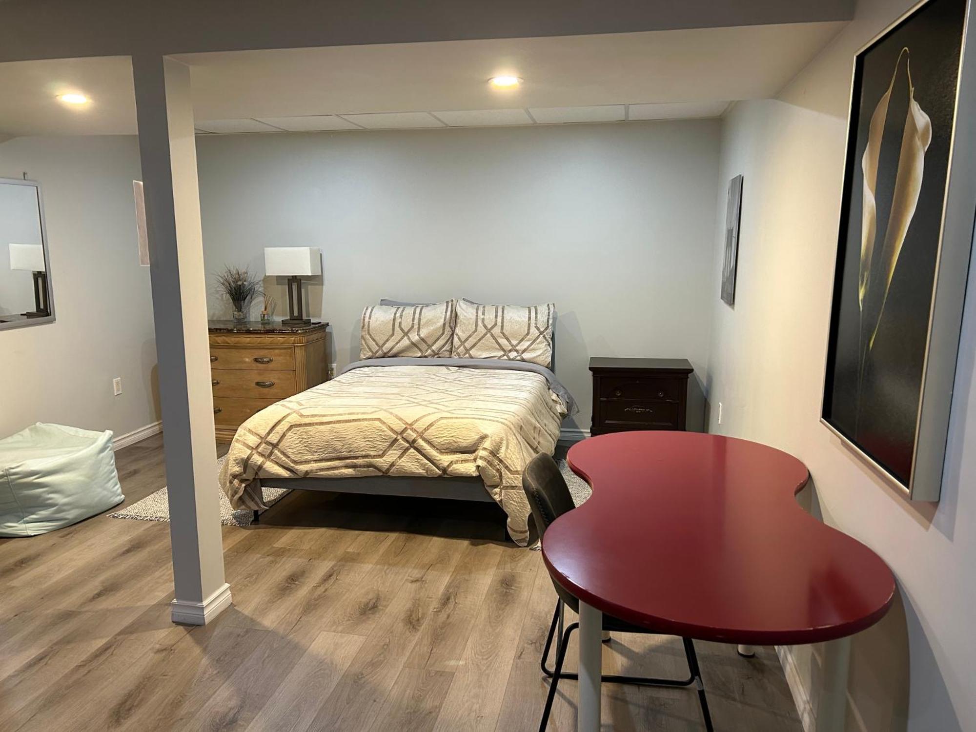 A Bright Specious 1 Bedroom Unit In The Basement
