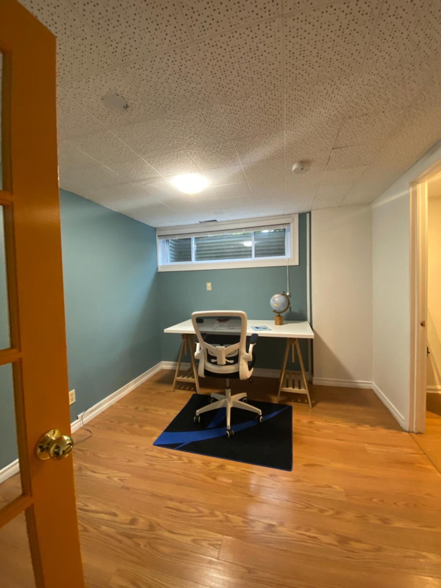 Spacious -walkout Basement- 4 Guests! -dedicated Workspace-no Pet! No Cooking! No Smoking! No Party! *