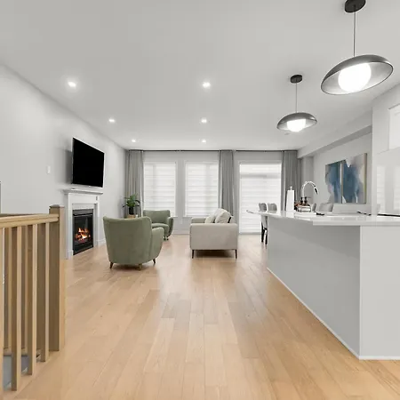 Apartment Bliss Modern Luxury 3bed Entire Townhome Free Parking Ottawa