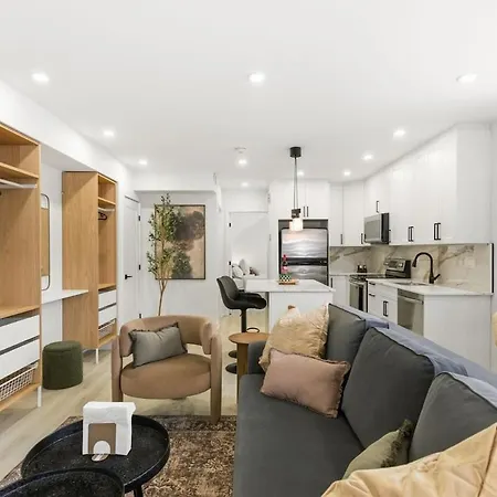 Apartment New Modern 1br Basement Near Downtown Free Parking