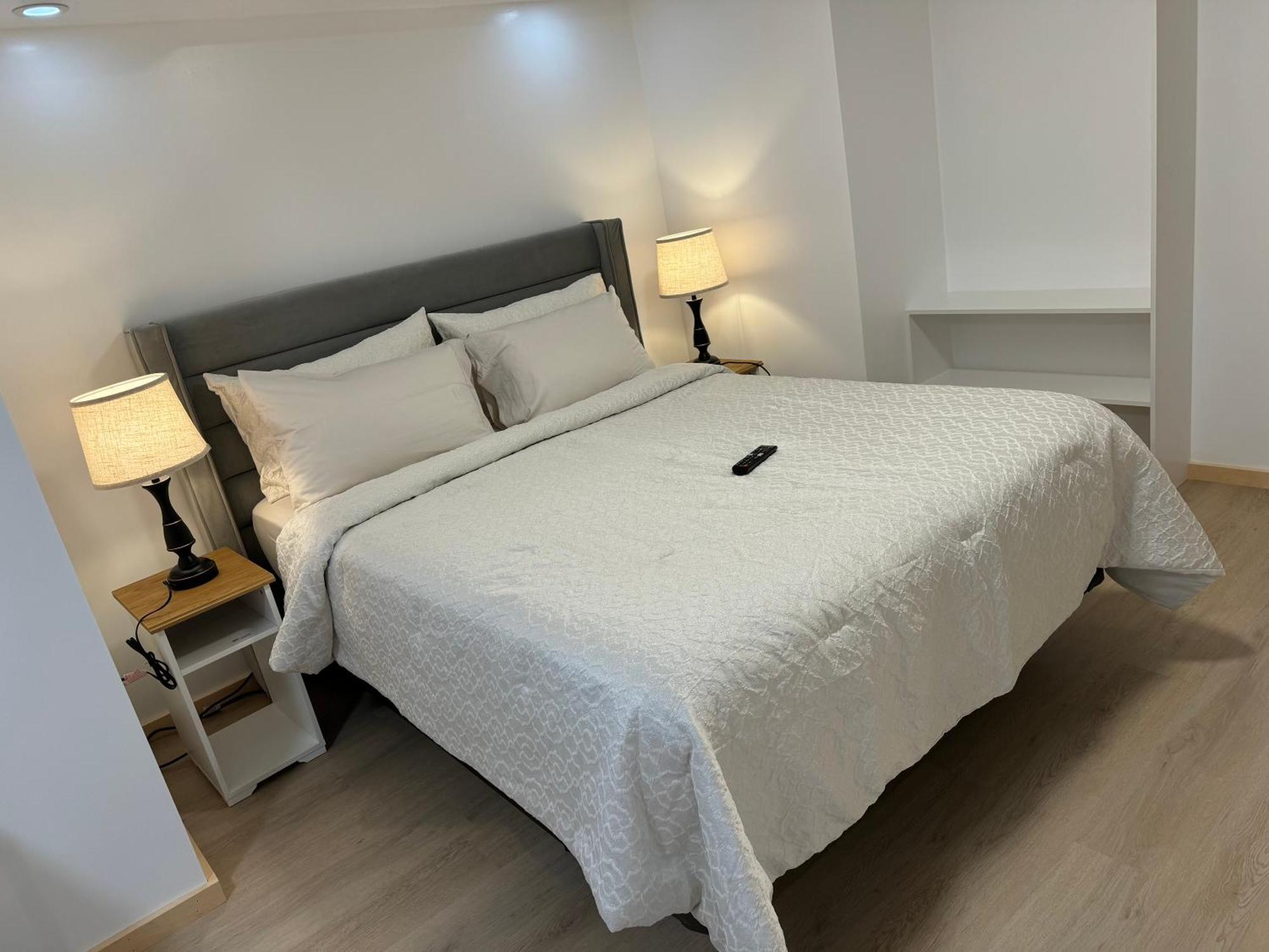 Apartment Private Entrance, Private Bathroom, Bedroom And Workspace